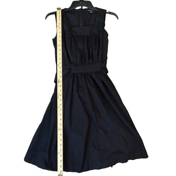Brooks Brothers Black cinched waist dress 4 petite 🖤 old money, structured - Picture 7 of 11